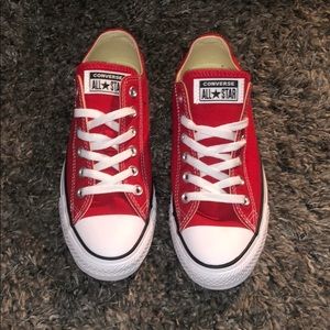 Women’s size 8.5 red converse